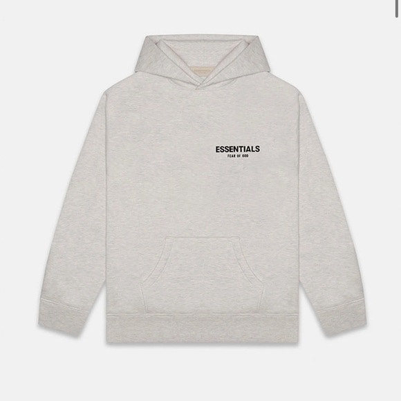 NWT * Essentials Fear of God Grey Hoodie Size Medium